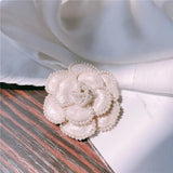 High-grade Camellia Flower Brooch for Women