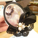 Plaid Brooch Badges Beauty Pearl Classic Accessories Pins Lady Corsage Brooches