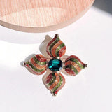 Retro Baroque Cross Brooch - High-Grade Exotic Accessory