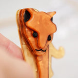 Lion Anime Brooch Pin for Women Shirt Hijab Jewelry