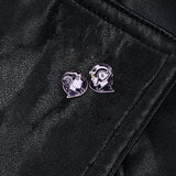 Galactic Force Fighting Twins Pin Set Space Shooter Jewelry