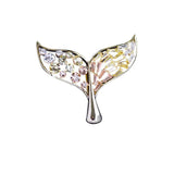 Mermaid Tail Brooch Pin Daily Wild Clothing Accessories Corsage Ins