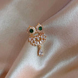 Flower Pearl Animal Elephant Deer Brooch Jewelry for Wedding