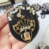 Vintage Baroque Tassel Pendant Brooch Chain Pin