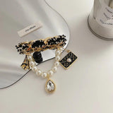 Vintage Flower Tassel Brooch for Women