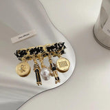 Vintage Flower Tassel Brooch for Women