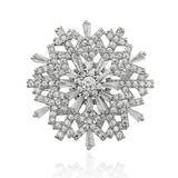 Rotatable Spinner Snowflake Brooch for Women XZ277 SSH