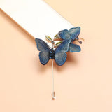 Beaut&Berry Fabric Butterfly Ladies Brooch Wedding Gift