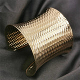 Bohemia Punk Bracelet For Women Texture Jewelry Plated Bangle