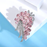 Beaut&Berry Rhindiamond-Glass Ladies Brooch Wedding Party Gift Pin