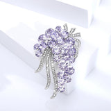 Beaut&Berry Rhindiamond-Glass Ladies Brooch Wedding Party Gift Pin