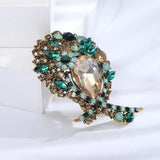 Beaut&Berry Crystal Glass Ladies Brooch 2 Wedding Party Pin