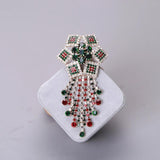 Beaut&Berry Rhinestone Grab Chain Brooch Middle Eastern Style