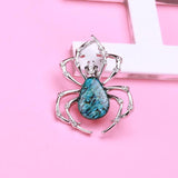 Beaut&Berry Personality Spider Brooch Natural Shell Joker Spider Brooches
