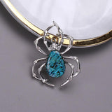 Beaut&Berry Personality Spider Brooch Natural Shell Joker Spider Brooches