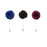 Mens Wedding Corsage Brooches Pin Set Suit Shirt Accessories