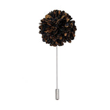Mens Wedding Corsage Brooches Pin Set Suit Shirt Accessories