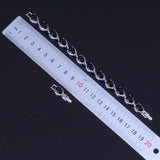 Pear CZ Silver Plated Bracelet V0040