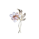 Freshwater Pearl Bouquet Brooch for Women