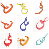 Arabic Letter Keychain Backpack Pendant Women Bag Charm