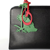 Arabic Letter Keychain Backpack Pendant Women Bag Charm