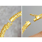 Hollow Lucky Jade Bangle&Bracelet, Wholesale 5mm Wide Cuff Bangle