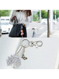 100 Keychain Hooks with Key Rings Jewelry Making