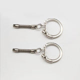 30PCS 6x2.3CM Metal Snake Chains Key Rings Chain Buckle For DIY Jewelry Making