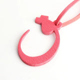 Arabic Letter Keychain Backpack Pendant Bag Charm