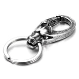 Animal Vintage Key Chain Stainless Steel for Jewelry Making Men