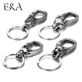 Animal Vintage Key Chain Stainless Steel for Jewelry Making Men