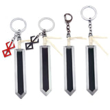 Berserk Guts Sword Keychain Anime Jewelry Key Chain Weapon Keychains
