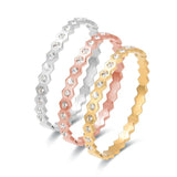 Classic Honeycomb Style Bangle Hexagon Shape Bracelet