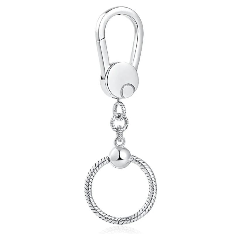European Personalized Girls Keychain For Newborn Mom Dad Gift