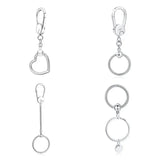 European Personalized Girls Keychain For Newborn Mom Dad Gift