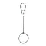 European Personalized Girls Keychain For Newborn Mom Dad Gift
