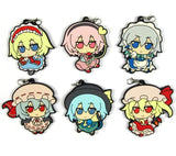 Touhou Project Japanese Figure Mobile Phone Charms Keychain Strap