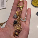 Witch Ball Protection Keychain Car Charm