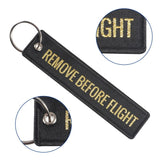 3PC Woven RBF Keychains Jewelry for Aviation Key Tag Airplane Keyrings