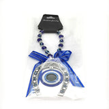 Evil Eye Horseshoe Key Chain Pendant