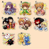 Clamp XxxHolic Mokona Kurogane Sakura Acrylic Keychain