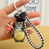 My Neighbor Totoro Keychain PVC Doll Keyrings Charms Bag Accessories