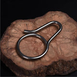 Titanium Alloy Key Chain Ring Buckle Lightweight Keychain