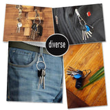 Titanium Alloy Key Chain Ring Buckle Lightweight Keychain