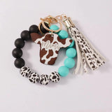 California Bison Head Wooden MAMA Wristlet