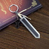 Berserk Guts Sword Keychain Anime Keyrings Keychains