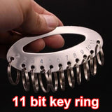 Key Chain Chain Room Number Key Rings Parts Metal ID Label Name Tags