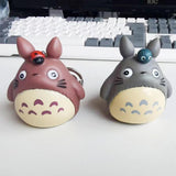 Totoro Charm Pendant Keyring Metal Keychain Women Men Trinket Key Chain