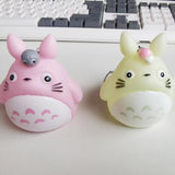 Totoro Charm Pendant Keyring Metal Keychain Women Men Trinket Key Chain