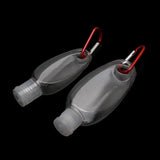 5Pcs 30ml 60ml Reusable Mini Spray Bottle Hand Sanitizer Travel Holder Keychain
